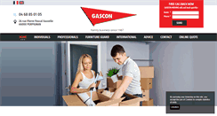 Desktop Screenshot of demenagementgascon.com